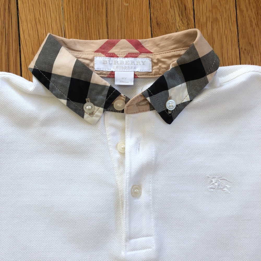 Burberry polo t-shirt - excellent condition!
